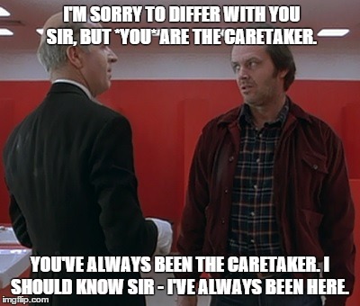 Delbert Grady Gif